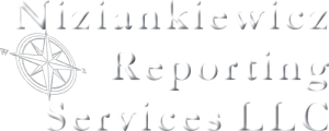Niziankiewicz Reporting Service LLC, CT Court Reporters Logo